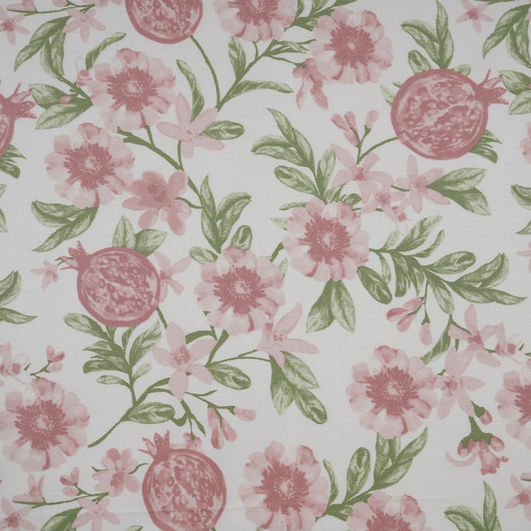 MASPAR Sensory Bloom Cotton 200TC Floral Print 3Pcs Super King Bedsheet Set