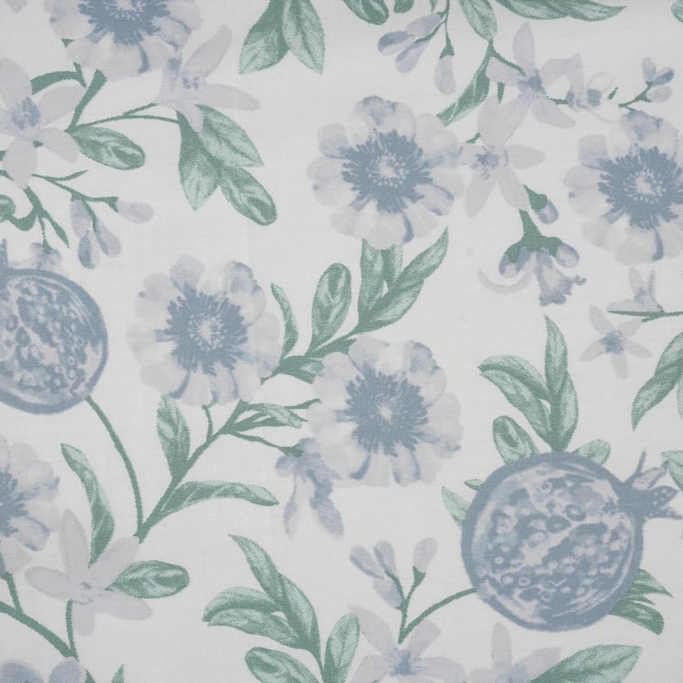 MASPAR Sensory Bloom Cotton 200TC Floral Print 2Pcs Single Bedsheet Set