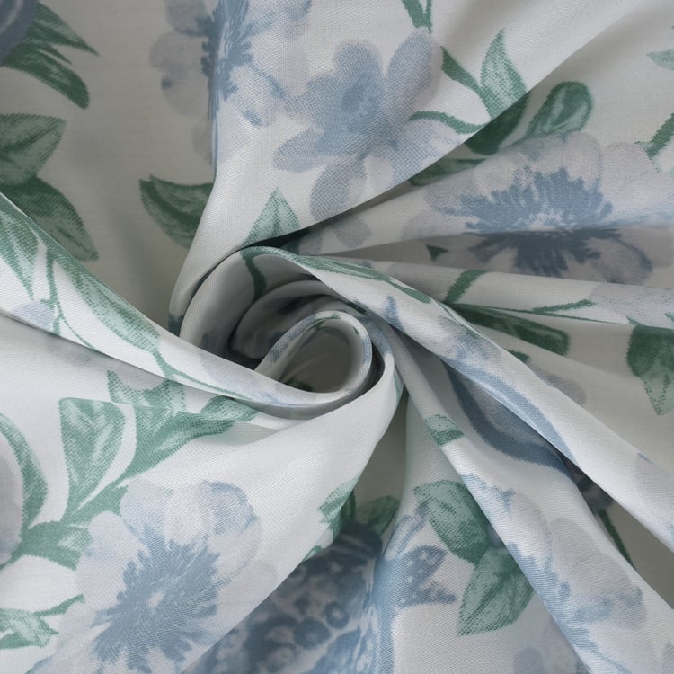 MASPAR Sensory Bloom Cotton 200TC Floral Print 3Pcs Super King Bedsheet Set