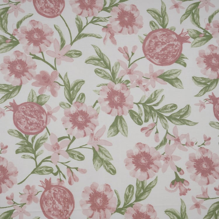 MASPAR Sensory Bloom Cotton 200TC Floral Print 2Pcs Single Fitted Bedsheet Set