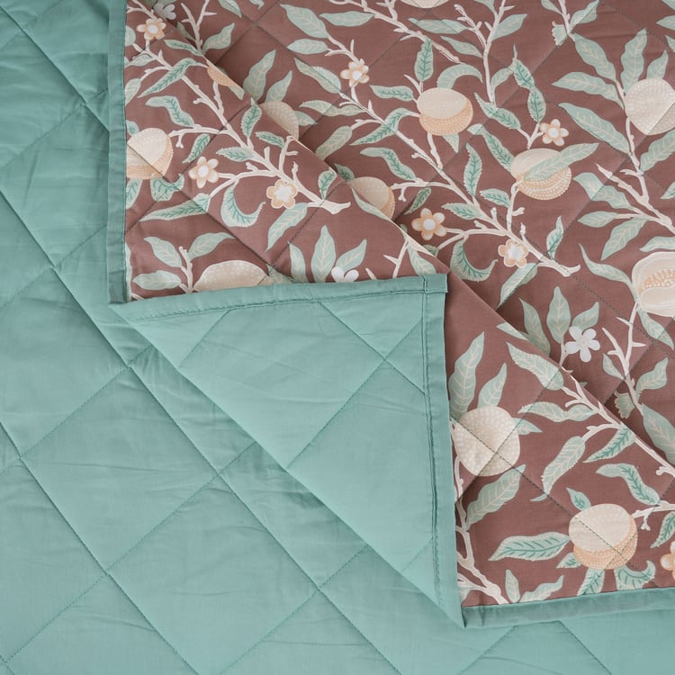 MASPAR Sensory Bloom Cotton 6Pcs Printed Double Bed-In-A-Bag Set