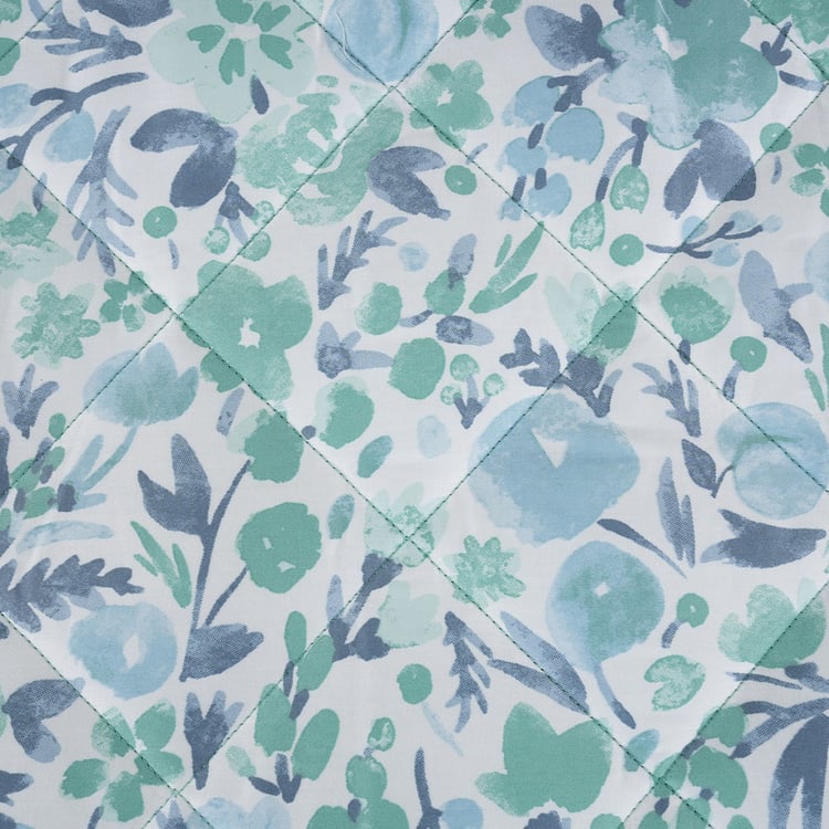 MASPAR Sensory Bloom Cotton 6Pcs Floral Print Double Bed-In-A-Bag Set