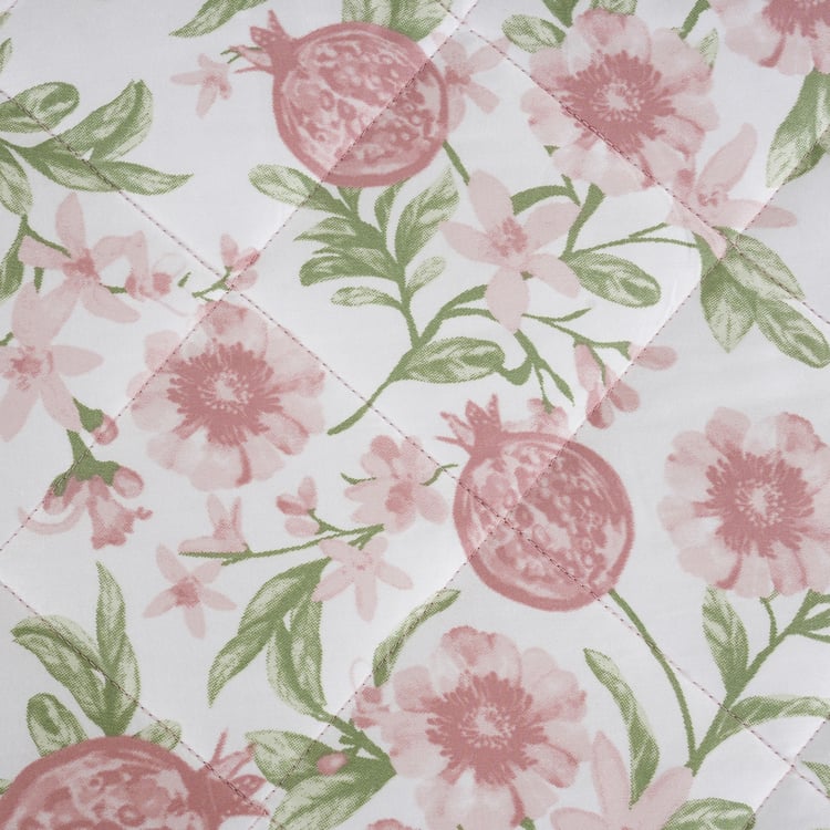 MASPAR Sensory Bloom Cotton 6Pcs Floral Print Double Bed-In-A-Bag Set