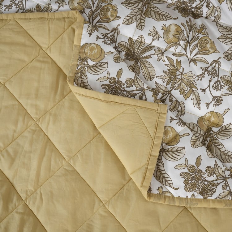 MASPAR Sensory Bloom Cotton 4Pcs Printed Double Bed-In-A-Bag Set