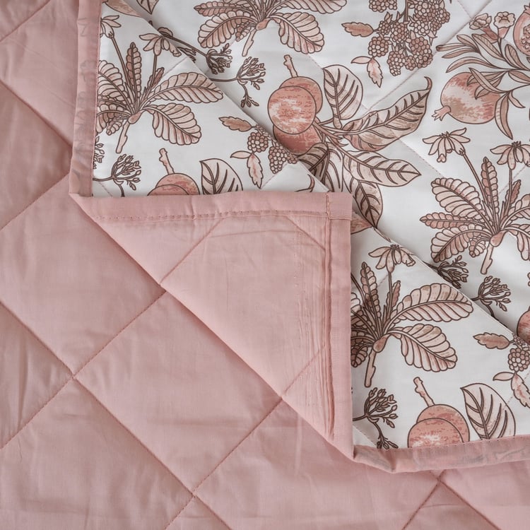 MASPAR Sensory Bloom Cotton 4Pcs Printed Double Bed-In-A-Bag Set
