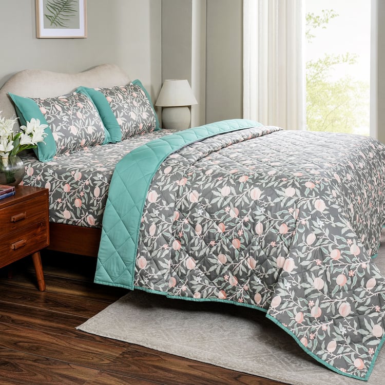 MASPAR Sensory Bloom Cotton Printed Single Quilt