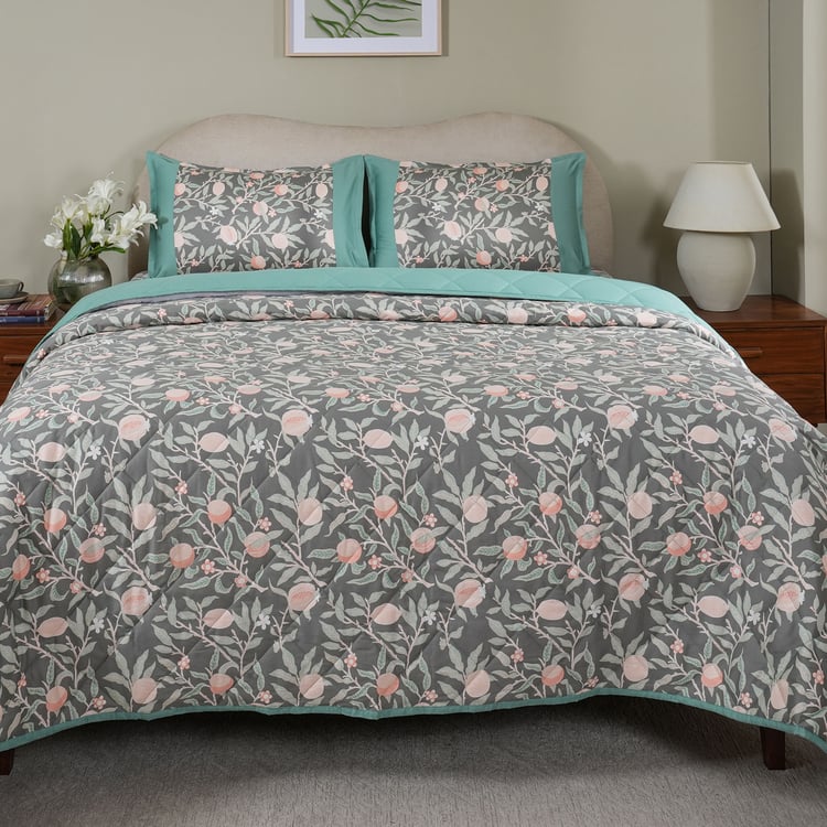 MASPAR Sensory Bloom Cotton Printed Single Quilt
