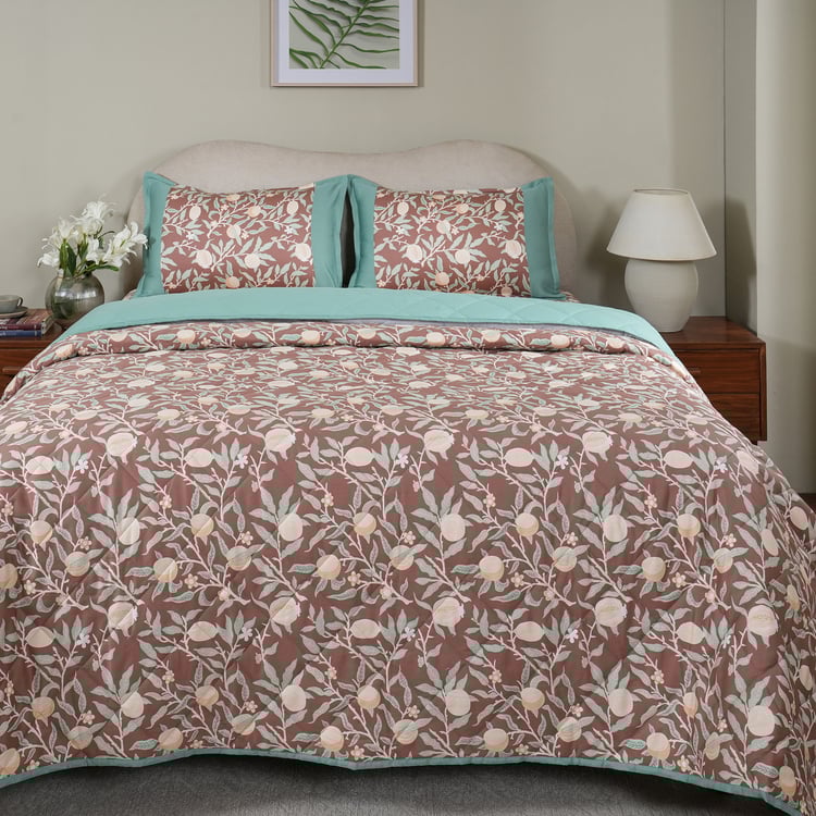 MASPAR Sensory Bloom Cotton Printed Double Quilt