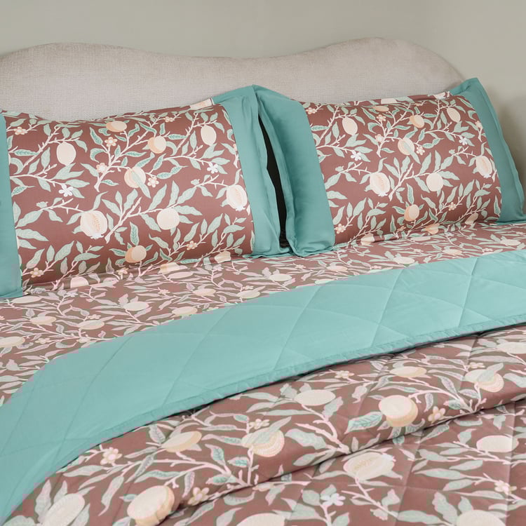 MASPAR Sensory Bloom Cotton Printed Double Quilt