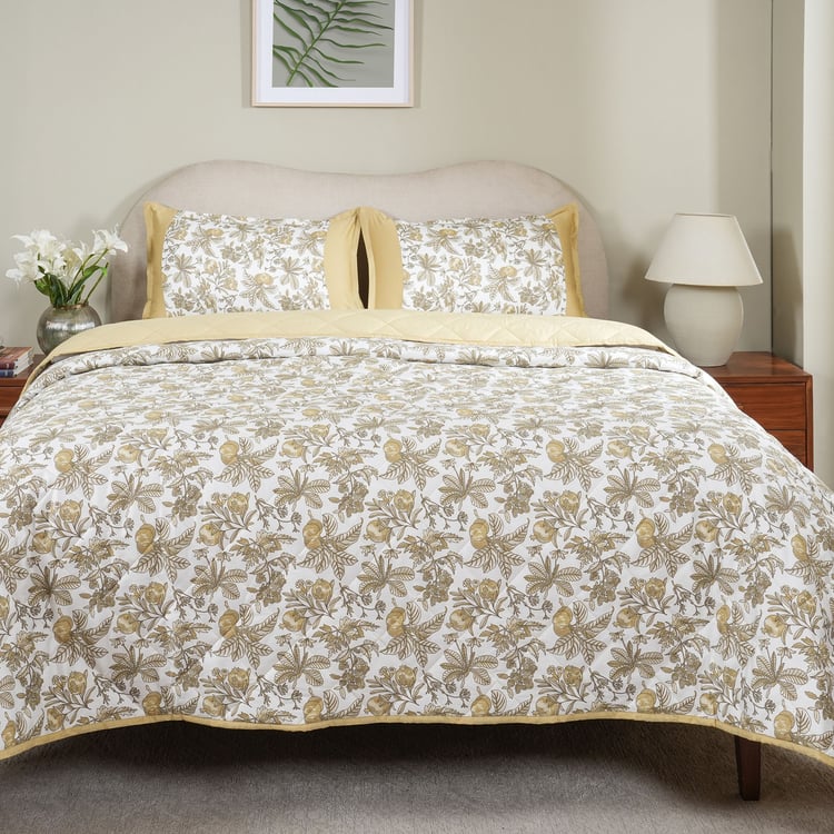 MASPAR Sensory Bloom Cotton Printed Single Quilt