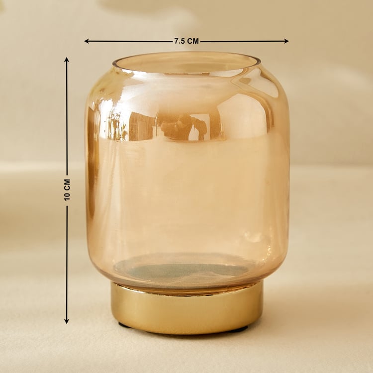 Kimora Austin Fantasy Set of 2 Glass T-Light Holders