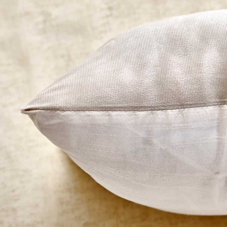 Glimmer Dusk Velluxe Striped Cushion Cover - 40x40cm