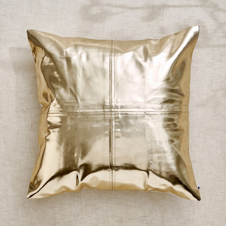 Glimmer Dusk Velluxe Patchwork Cushion Cover - 40x40cm