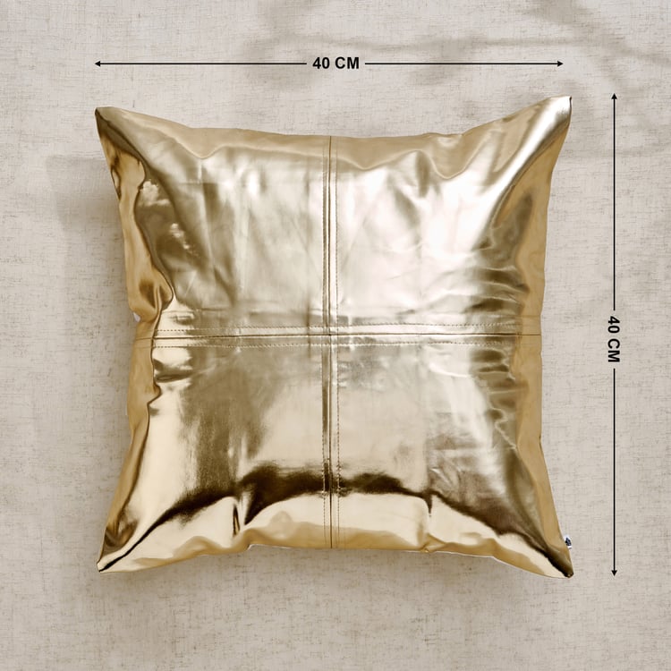 Glimmer Dusk Velluxe Patchwork Cushion Cover - 40x40cm