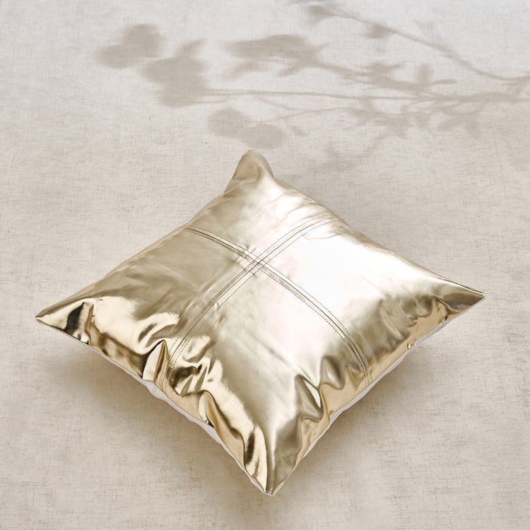 Glimmer Dusk Velluxe Patchwork Cushion Cover - 40x40cm