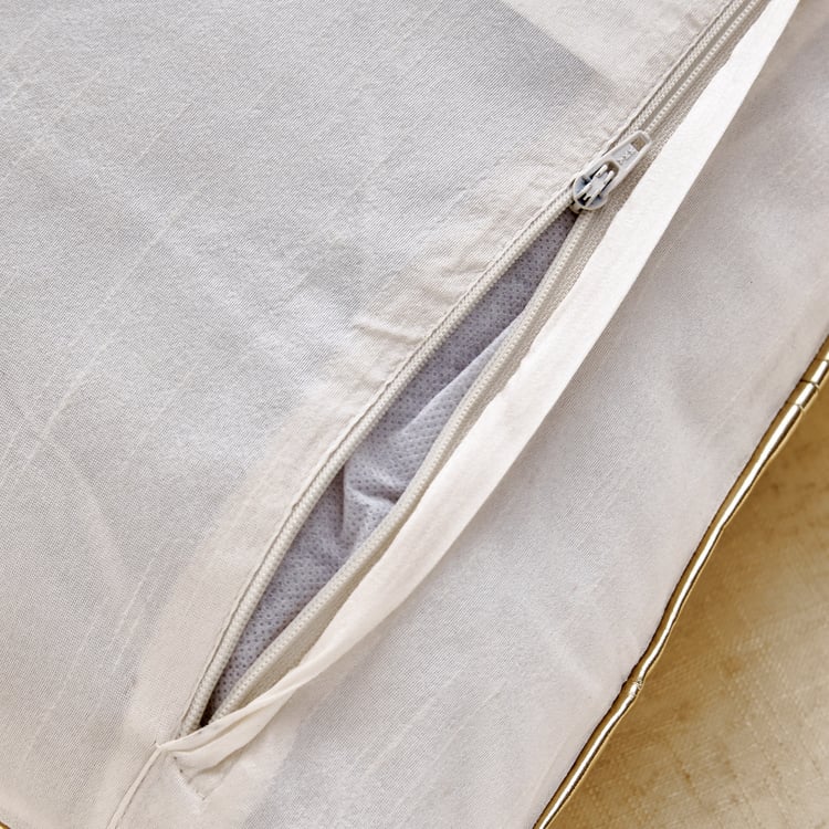 Glimmer Dusk Velluxe Patchwork Cushion Cover - 40x40cm