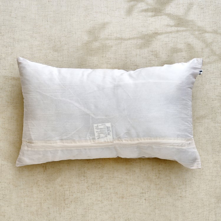 Glimmer Luxe Velluxe Belt Detail Cushion Cover - 50x30cm
