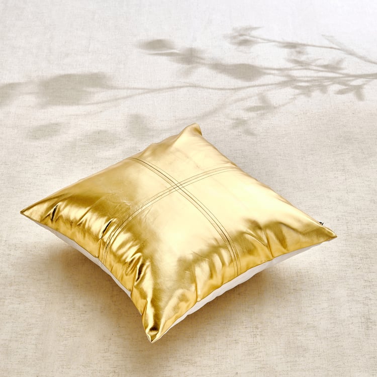 Glimmer Luxe Velluxe Patchwork Cushion Cover - 40x40cm
