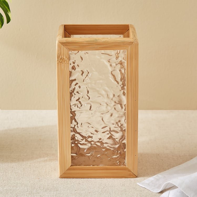 Zyra Vista Bamboo Utensils Holder