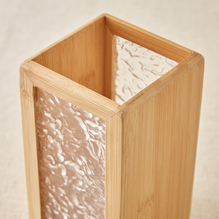 Zyra Vista Bamboo Utensils Holder