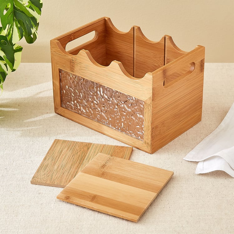 Zyra Vista Bamboo Cutlery Holder