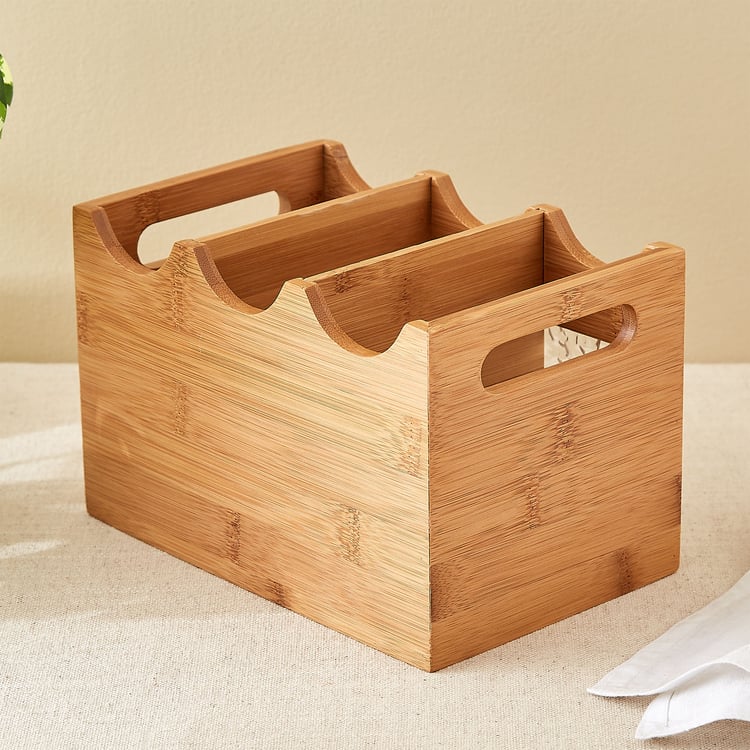 Zyra Vista Bamboo Cutlery Holder