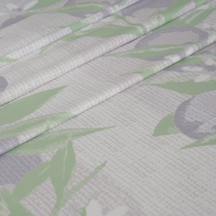 MASPAR Sensory Bloom Cotton 200TC Printed 2Pcs Single Bedsheet Set