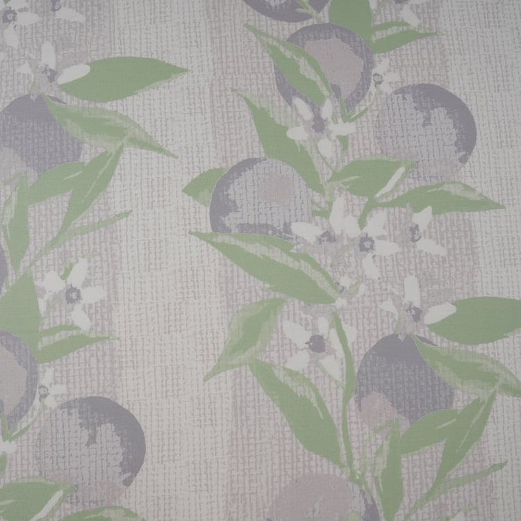 MASPAR Sensory Bloom Cotton 200TC Printed 3Pcs Queen Bedsheet Set