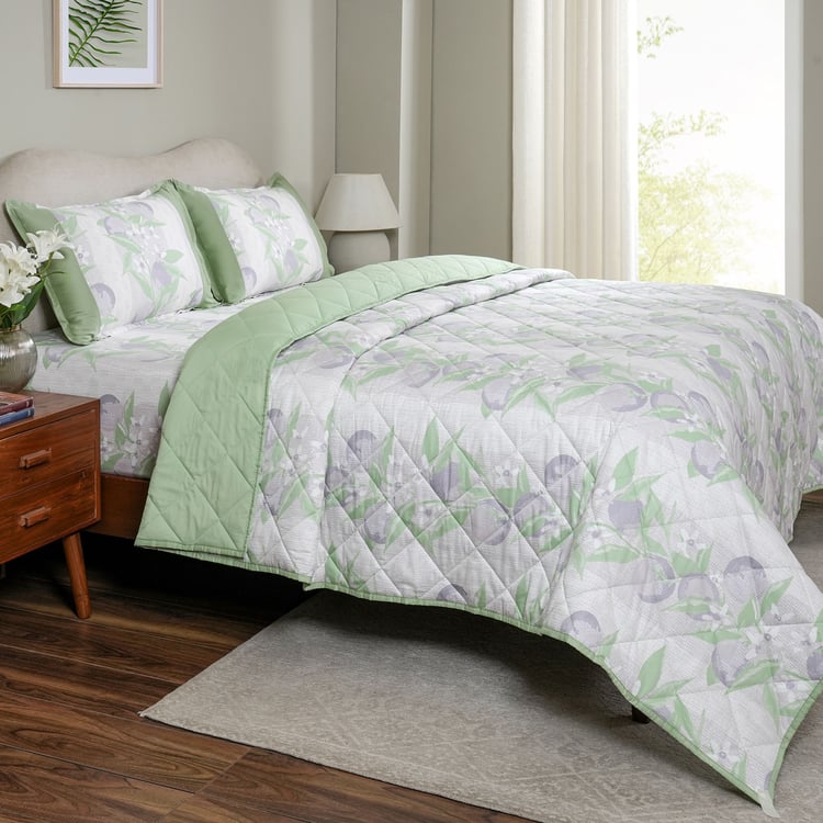 MASPAR Sensory Bloom Cotton Printed Single Quilt