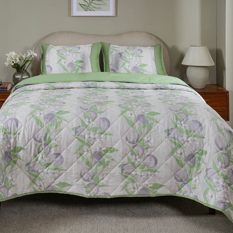 MASPAR Sensory Bloom Cotton Printed Single Quilt