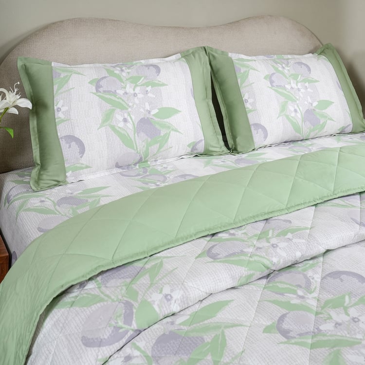 MASPAR Sensory Bloom Cotton Printed Single Quilt