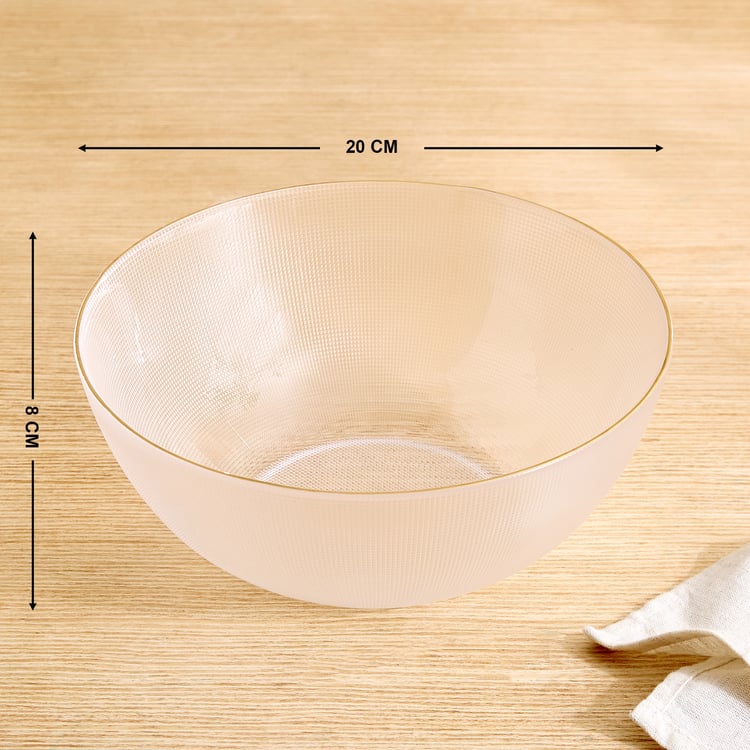 Olen Gleam Glass Serving Bowl - 550ml
