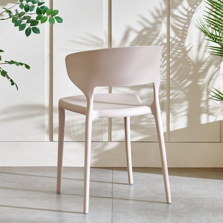 Capri NXT Polypropylene Cafe Chair - Beige