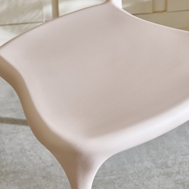 Capri NXT Polypropylene Cafe Chair - Beige