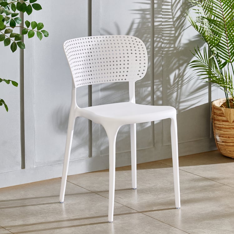 Gracia NXT Polypropylene Cafe Chair - White