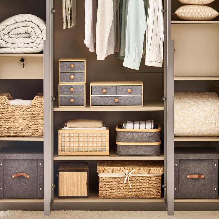 Clair De Lune 4-Door Wardrobe - Beige