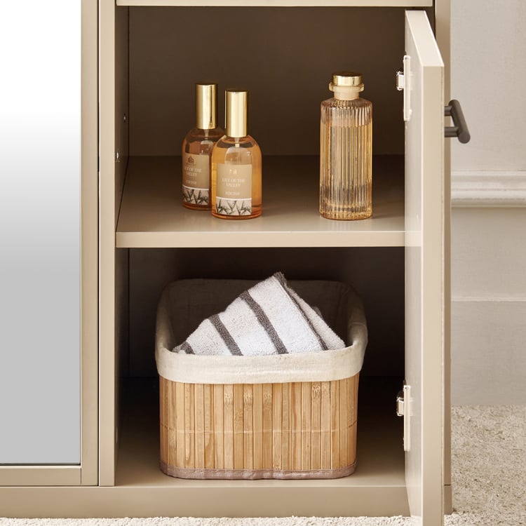 Clair De Lune Dresser Mirror with Drawers - Beige