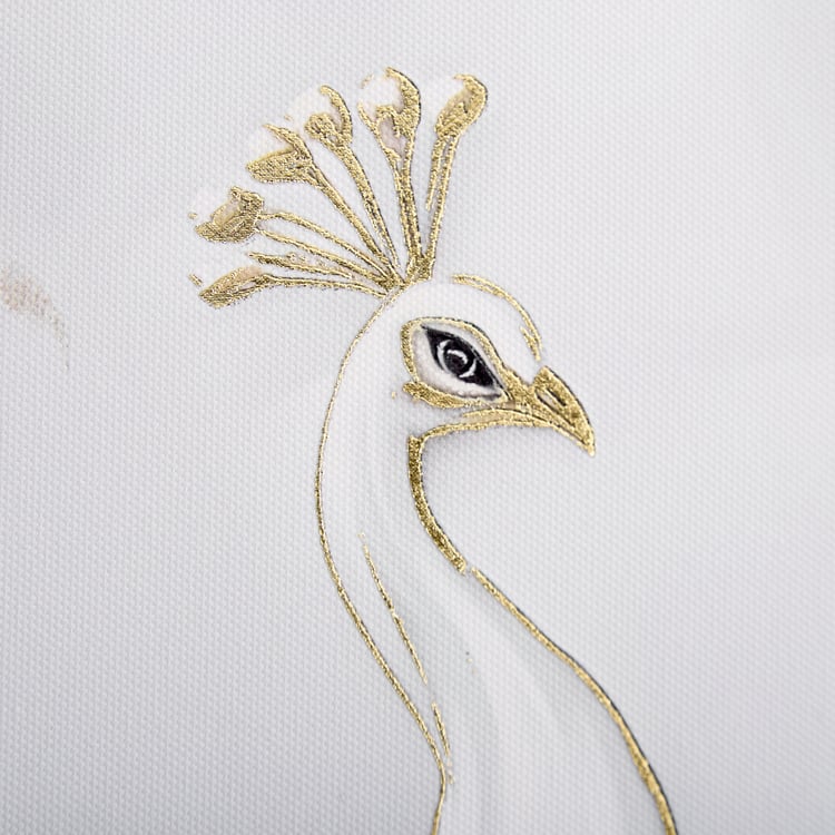 Artistry Quanto Canvas Peacock Picture Frame - 40x60cm