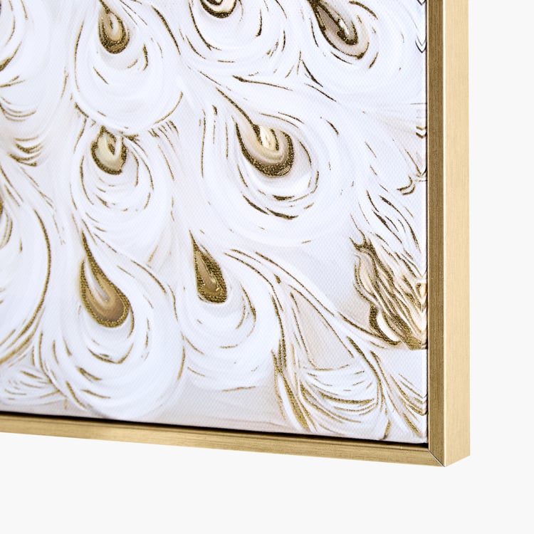 Artistry Quanto Canvas Peacock Picture Frame - 40x60cm