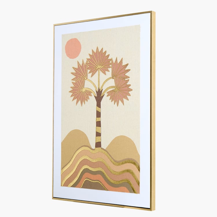 Artistry Quanto Canvas Palm Tree Picture Frame - 40x60cm