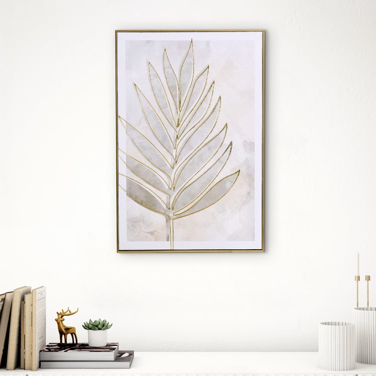 Artistry Quanto Canvas Leaf Picture Frame - 40x60cm