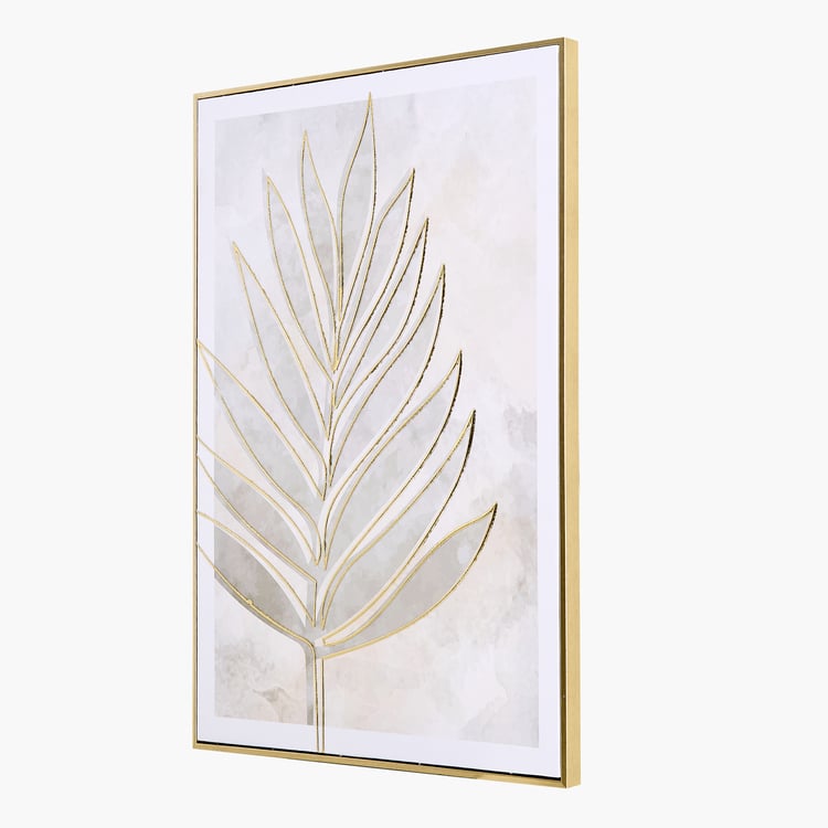 Artistry Quanto Canvas Leaf Picture Frame - 40x60cm