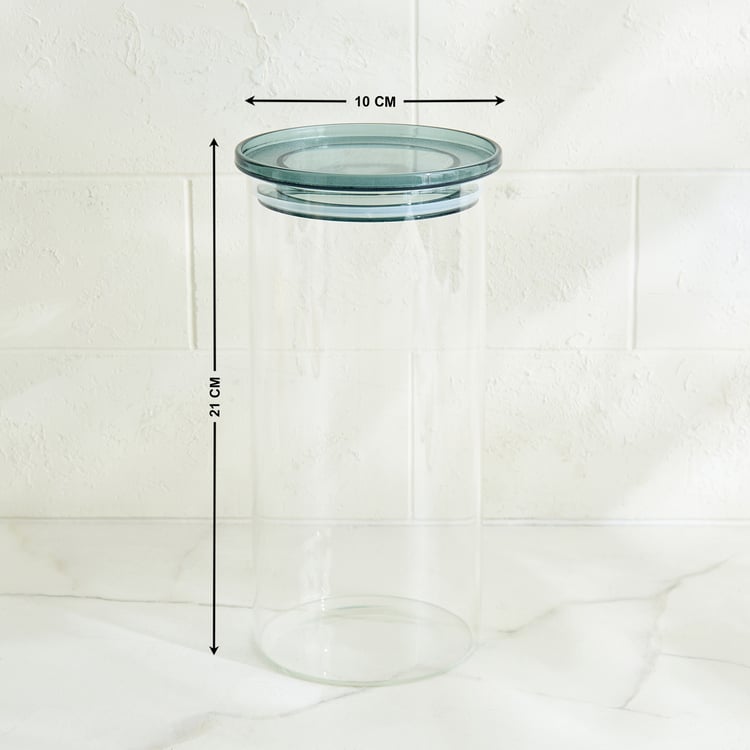 Vault Trove Set of 5 Borosilicate Glass Storage Jars