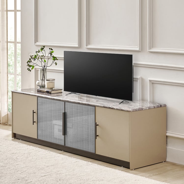 Clair De Lune TV Unit - Taupe