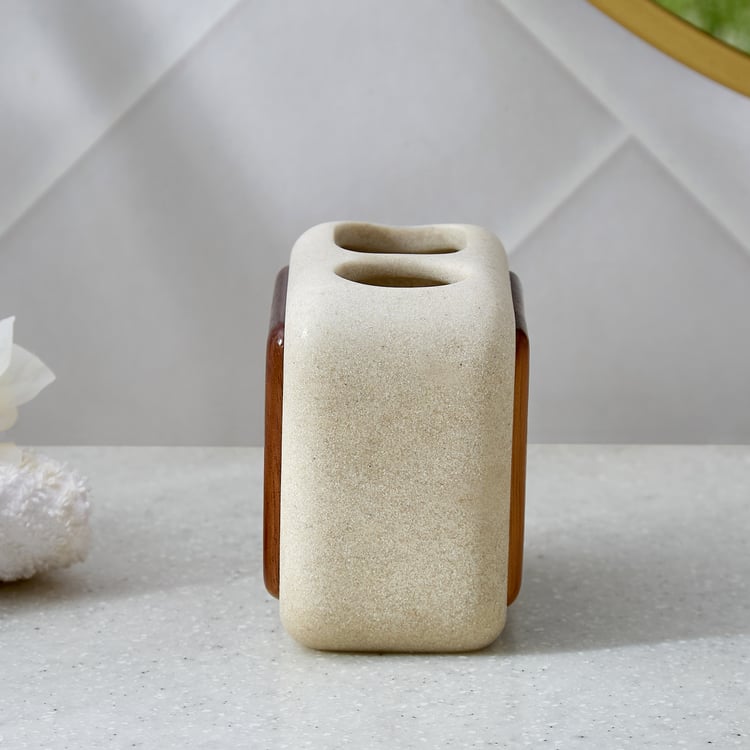 Senegal Ritz Polyresin Tooth Brush Holder