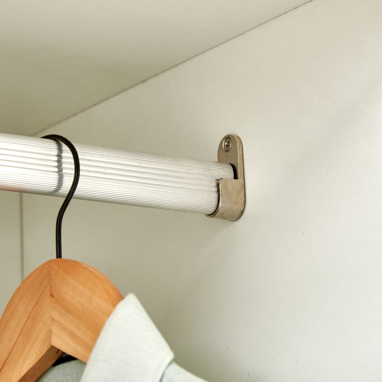 Astra 2-Door Wardrobe - White