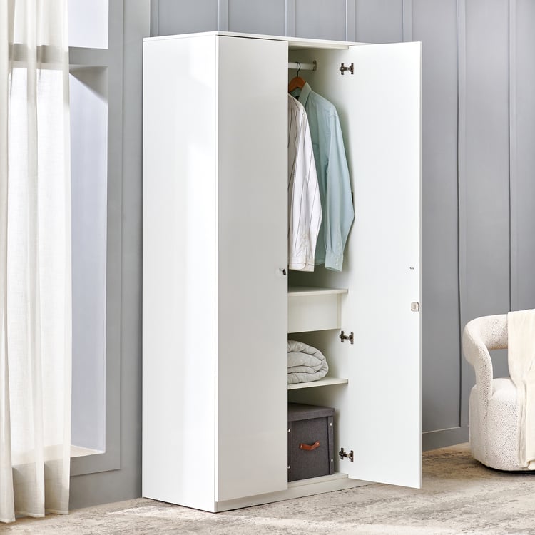 Astra 3-Door Wardrobe - White