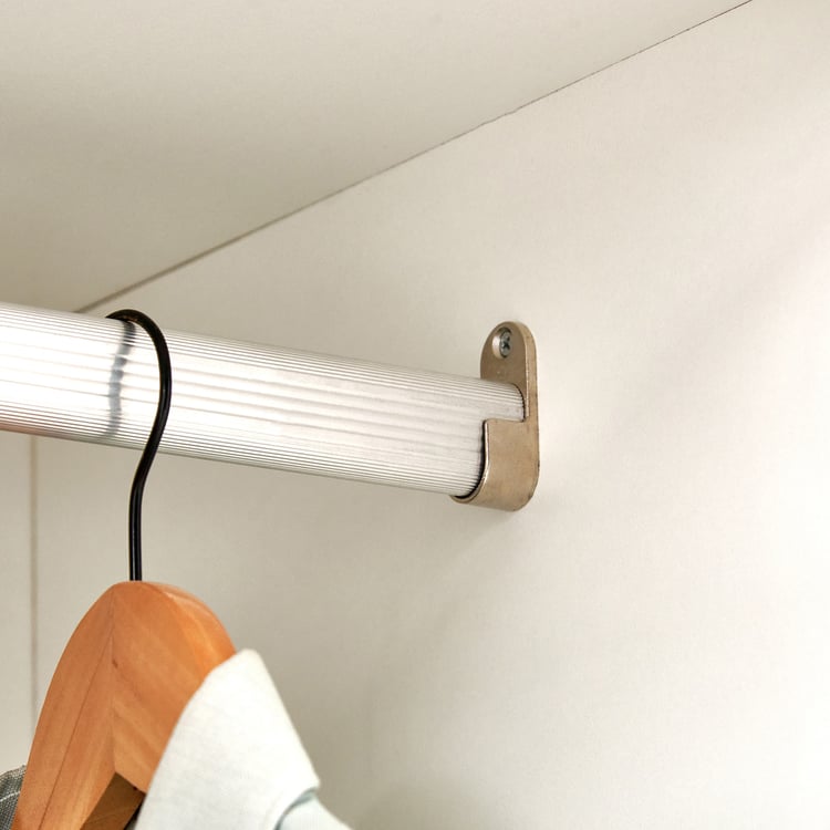 Astra 3-Door Wardrobe - White