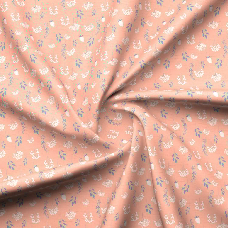 BOUTIQUE LIVING Valatia Cotton 200TC Floral Print 3Pcs Super King Bedsheet Set