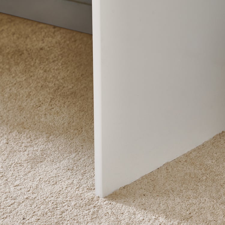 Astra Study Desk with Drawers - White